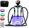MRPAPA 2 Hose Hookah Set, Modern LED Hookah With Everything, Portable Shisha Accessories To Go Set - Great Gift.