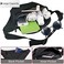 AIKENDO Fanny Pack for Men Women,Crossbody Waist Bag Pack,Belt Bag for Travel Walking Running Hiking Cycling,Easy Carry Any Phone,Wallet, Black, One Size, Fashion.