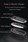 SANRILY Key Case Cover for Audi 2020 2021 Metal Leather Key Shell.