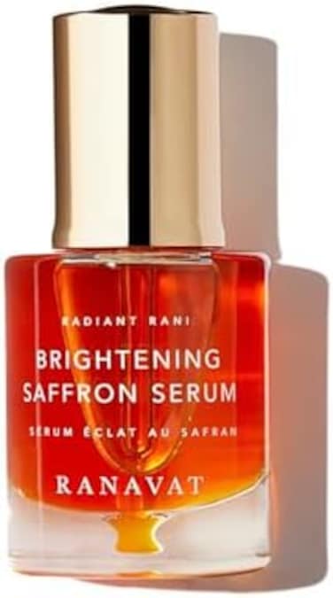 RANAVAT BOTANICS RANAVAT Brightening Saffron Face Serum - Discoloration Correcting Facial Serum, Dark Spot Corrector, Vitamin C AlternativeHyperpigmentation Treatment - Leaves Skin with a Healthy Glow