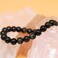 DAZCOLO Handmade Gem Bracelet 7. 5'' Stretch Gemstone 8mm Round Beads Crystals Quartz Unisex'.