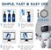 iO CLEAN Screen Cleaner Spray (16oz - 473ml&ndash; Best Large Cleaning Kit for LCD LED OLED TV, Smartphone, iPad, Laptop, Touchscreen, Computer Monitor, Electronic Devices, Microfiber Cloth Wipes and 2 Nozz