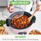 GreenLife Cook Duo Healthy Ceramic Nonstick Programmable 6 Quart Family-Sized Slow Cooker, PFAS-Free, Removable Lid and Pot, Digital Timer, Adjustable Tempature Control, Dishwasher Safe Parts, Pink.
