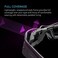 AC Infinity Grow Room Glasses, Indoor LED Grow Light Glasses with Interchangeable Lenses, UV 400Protection, Asymmetrically Shaped, Wraparound Frame, Multi-color Lenses (Blue, Green, Gray.