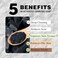 One With Nature Dead Sea Salt Activated Charcoal Soap 4oz 3Pk-Dead Sea Salt for Face and Body Contains Magnesium, Sulfur and 21 Essential Minerals, Soap for Eczema, Plant-based.