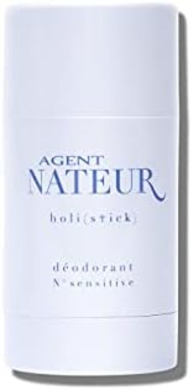Agent Nateur - holi (stick) مزيل عرق طبيعي للبشرة الحساسة، خالٍ من الألومنيوم، غير سام، عناية نظيفة بالبشرة (1.7 أونصة 50 مل).