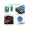GeeekPi Raspberry Pi Pico Screw Terminal Expansion board,Screw Terminal Block Breakout Module Board With LED for Raspberry Pi Pico.
