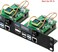 UCTRONICS Ultimate Rack with PoE Functionality for Raspberry Pi 4, 19" 1U Rackmount with PoE HAT, All IO on One Side, OLED Display, Power Switch, and Cooling Fan.