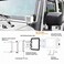 مصابيح Auxbeam البيضاء LED، 3 بوصة 40 واط، مصباح LED مكعب شعاع موضعي للطرق الوعرة 4800 لومن، مصابيح عمل للقيادة على الطرق الوعرة مع حزمة أسلاك DT لسيارات الدفع الرباعي والجيب والقوارب والشاحنات الصغير