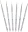 Maitys 6 Pieces Eyeliner Brush Fine Point Eyeliner Eye Makeup Gel Eyeliner Fiber Bristles Eyeliner Brush Applicators Cosmetic Eye Wands Eyeliner (.