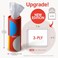 HOMELIA Car Tissue Box - Round Cylinder Holder for Travel - Replacement for Kleenex.