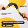 Kidrox Wired Toddler Headphones for 1-7 Years Old85dB Volume Limited Baby Headphones for PlaneCar TravelChildren Headphones for Airplane, iPadTablet Kids Headphones with Cord for Children.