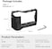 قفص SmallRig الكامل مع مقبض جانبي من السيليكون لكاميرا Sony A7C، يأتي مع فتحات تحديد المواقع لكاميرات ARRI، ولوحة تحرير سريعة لتركيب Arca و Cold Shoe - 3212B.
