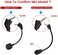 weishan Microphone Replacement for Kingston HyperX Cloud II Wireless Gaming Headset, Detachable Mic Boom with LED Mute Indicator on PC PS5 PS4 Xbox Series X/S.