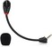 weishan Microphone Replacement for Kingston HyperX Cloud II Wireless Gaming Headset, Detachable Mic Boom with LED Mute Indicator on PC PS5 PS4 Xbox Series X/S.