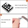 Jaronx Compatible with Mercedes Benz Door Lock Button Cover and Seat Memory Button Cover Sticker Door Button Covers for B-Class W246,C-Class W204,E-Class W212,ML W166,CLA,GLK X204,GL X166,CLS (12PCS.