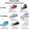 UpUGo 3 Pair Flat Shoe laces, 5/16" Wide Shoelaces for Athletic Running Sneakers Shoes Boot Strings.