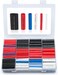 Wirefy 275 Pieces Waterproof Heat Shrink Tubing Kit - 3:1 Double Wall Heat Shrink Tubing - Adhesive Coating - Black Red White Transparent Blue.