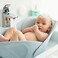 Frida Baby Soft Sink Baby Bath Easy To Clean Baby BathtubBath Cushion That Supports Baby's Head, White.