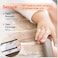 Roving Cove Edge Protector for Baby (9ft Large, Hefty-Fit Heavy-Duty Soft Foam Furniture Bumper Guards, Desk Cushion, Wall Corner Covers, 3M Adhesive, Oyster White (Off White.