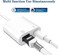 DESOFICON Apple MFi Certified Lightning to Ethernet Adapter - 2 in 1 RJ45 Ethernet LAN Network Adapter with Charge Port for iPhone/iPad/iPod, Plug and Play, Supports 100Mbps Network.