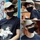 FECEDY 6pcs/Pack Black Mask Windproof Dustproof Masks Breathable Reusable Washed for Outdoor Sport Half Face Earloop Cotton Masks.