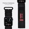 Nereides Compatible with Apple Watch Series10 Band Series 9/8/7/6/5/4/SE/SE2/Ultra 1/2, Nylon Sports Strap with Woven Design for 46mm 49mm/42mm/44mm/45mm/38mm/40mm/41mm.