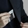 MONOCARBON Carbon-Fiber-Money-Clip-for-Men, Minimalist-Money-Holder for Cash, Strong Elastic Carbon-Fiber-Wallet, Slim and Durable. (Forged Carbon Matte Black.
