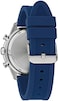Bulova Men's Sport 6-Hand Chronograph Quartz Watch with Silicone Strap, 24 Hour Time, Calendar Date, Luminous Hands and Markers, 100M Water Resistant, 44mm.