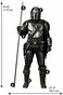 RoomMates RMK4889GM Mandalorian in Beskar Peel and Stick Decals, Brown, Gray, Black.