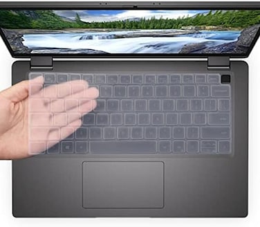 i-Tensodo Keyboard Cover Compatible with Dell Latitude 5431 5430 5420 5440 5450 7450 7440 7430 7420 7410 14 inch, Dell Latitude 7520 15. 6"/Dell Latitude 9000 9420 9430 9510 9520 Keyboard Skin-Clear.