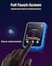 JOLIKE MP3 Player with Bluetooth 5. 0 Portable HiFi Lossless Sound MP3 Music Player and FM Radio Recorder E-Book 2. 4 inch Screen Maximum Support 128GB（Blue.