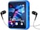 JOLIKE MP3 Player with Bluetooth 5. 0 Portable HiFi Lossless Sound MP3 Music Player and FM Radio Recorder E-Book 2. 4 inch Screen Maximum Support 128GB（Blue.