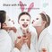 Maitys 5 Pieces Reusable Silicone Facial Mask Facial Mask Cover Silicone Skin Mask Reusable Moisturizing Face Silicone Face Wrap for Sheet Prevent Evaporation Masks Face Care Tool (Clear.