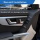 Moonlinks Mercedes Benz Chromed-Plated Door Seat Adjustment Button Stickers,Seat Adjust Buttons Stickers for B-Class W246,C-Class W204,E-Class W212,ML W166,CLA W117,GLK X204,GL X166,CLS W218(6 PCS.