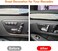 Moonlinks Mercedes Benz Chromed-Plated Door Seat Adjustment Button Stickers,Seat Adjust Buttons Stickers for B-Class W246,C-Class W204,E-Class W212,ML W166,CLA W117,GLK X204,GL X166,CLS W218(6 PCS.