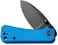 CIVIVI Baby Banter Pocket Folding Knife for EDC, 2. 34" Blade Small Knife with Titanium Thumb Stud Opener C19068S-3 (Blue.