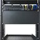 JINGCHENGMEI JCM-19NA Jingchengmei 2 Pack 1U Cable Manager Panel with Brush Server Rack Wire Management System for Cable Entry for 19in Rack,Black.