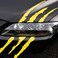 ARAWARA Car Stickers Reflective Monster Claw Scratch Marks Headlight Bumper Sticker Waterproof Decal (White.