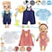 OUFOTAT Girl Doll Clothes and Accessories - 12 Set Alive-Baby Doll Clothes Dress Pajamas Outfits for 12 Inch Boy Girl Baby Dolls - Lovely Unicornss Doll Clothing Casual Wear for Kids Girls Birthday Gi