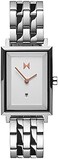 MVMT Signature Square Watches for Women - Premium Minimalist Women&rsquo;s Watch - Analog, Stainless Steel, 5 ATM/50 Meters Water Resistance - Interchangeable Band - 24mm.