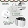 Sakolla 6 Piece Gingerbread Man Cookie Cutters Set, Gingerbread Famili Biscuits Cutter Gingerbread Boy and Girl, Stainless Steel.