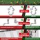 Sakolla 6 Piece Gingerbread Man Cookie Cutters Set, Gingerbread Famili Biscuits Cutter Gingerbread Boy and Girl, Stainless Steel.