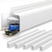 YECAYE 6X15. 7 in Under Desk Cable Management,Cable Management Under Desk,Easy Install Self-Adhesive Cable Organizer,Cable Management,No Screw Cable Management Kit for HomeOffice,ChildPet Proof.