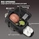 SOAEON Gym Bag for Men Women, Small Fitness Workout Sports Bag with Wet PocketShoes Compartment, Water Resistant Overnight Weekender Duffel Bag, Black, ONE SIZE, Simple and Practical.