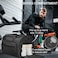 SOAEON Gym Bag for Men Women, Small Fitness Workout Sports Bag with Wet PocketShoes Compartment, Water Resistant Overnight Weekender Duffel Bag, Black, ONE SIZE, Simple and Practical.