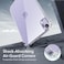 ESR for iPad mini 7 Case(2024、A17 Pro, iPad mini 7th/6th Generation Case (2024/2021, Slim and Light, Shock and Drop Protection, Yellowing Resistant, Hard Back, Supports Pencil Pro/USB-C, Clear.