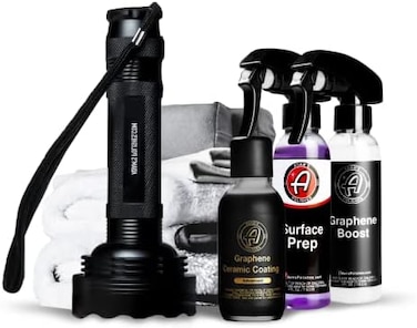 Adam's Polishes Advanced Graphene Ceramic Uv Glow Technology Coating Kit - 10h.