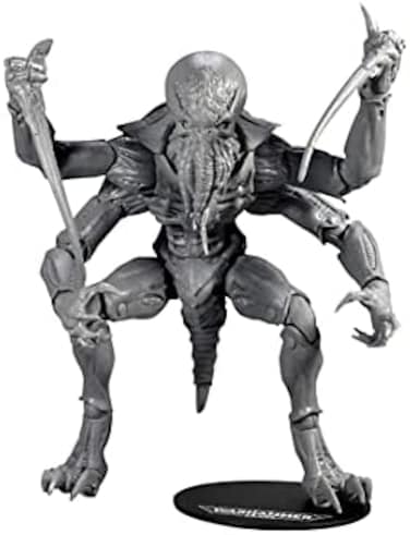 McFarlane Toys, Warhammer 40000 Genestealer Action Figure with 22 Moving Parts, Unpainted Collectible Warhammer Figure with collectors stand base, Customise Your Figure &ndash; Ages 12.