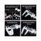 Kynup Digital Caliper, 8 Inch Caliper Measuring Tool with Stainless Steel, IP54 Waterproof Protection Design, Easy Switch from Inch Metric Fraction, Large LCD Screen (200mm.